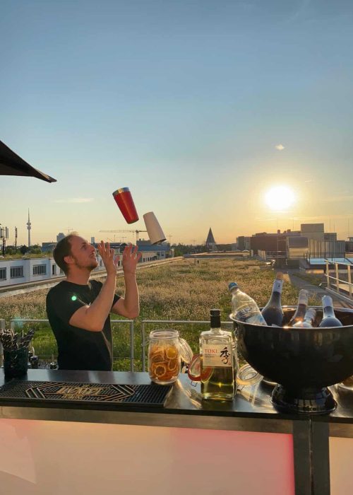 Barkeeper mieten Mobile Cocktailbar München